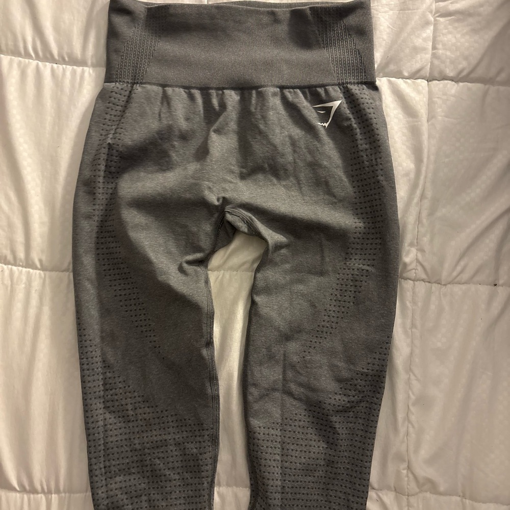 grey gym shark workout leggings